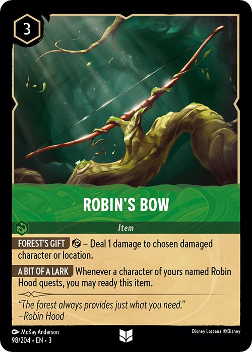 Robin's Bow (98/204) [Into the Inklands] | Deep Dive Games St. Marys