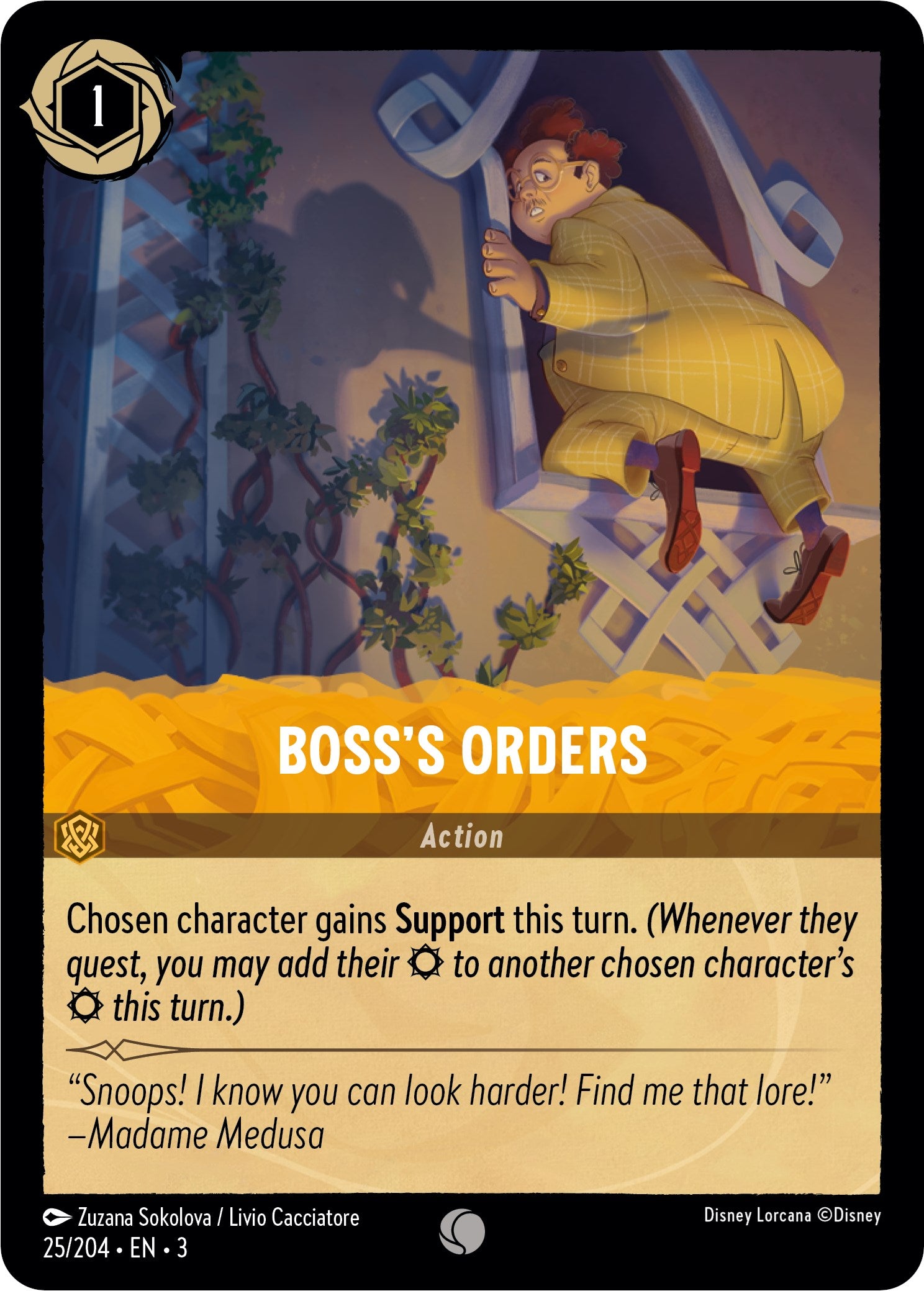 Boss's Orders (25/204) [Into the Inklands] | Deep Dive Games St. Marys