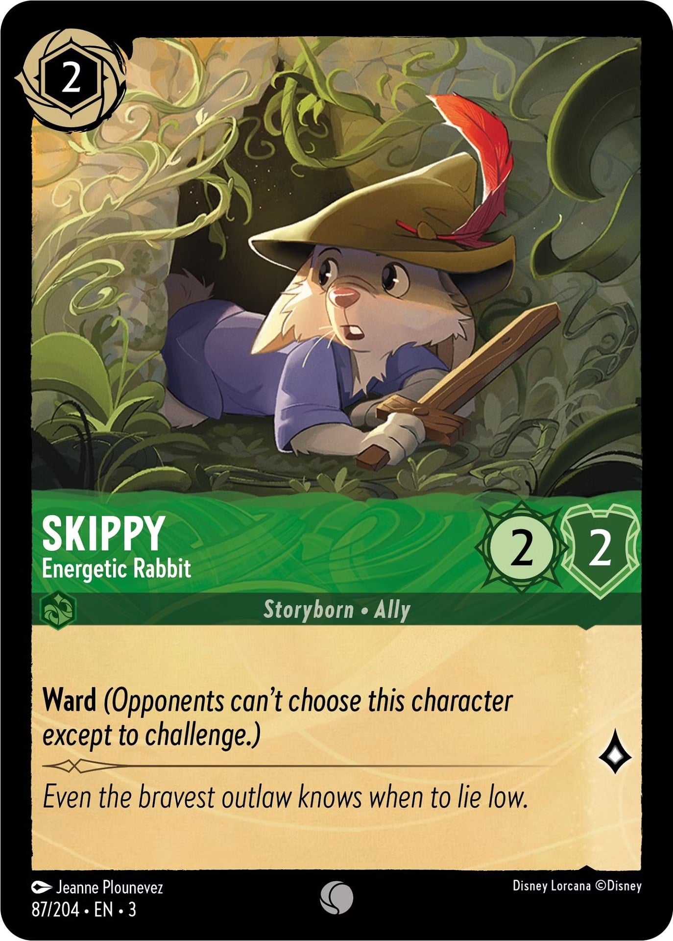 Skippy - Energetic Rabbit (87/204) [Into the Inklands] | Deep Dive Games St. Marys