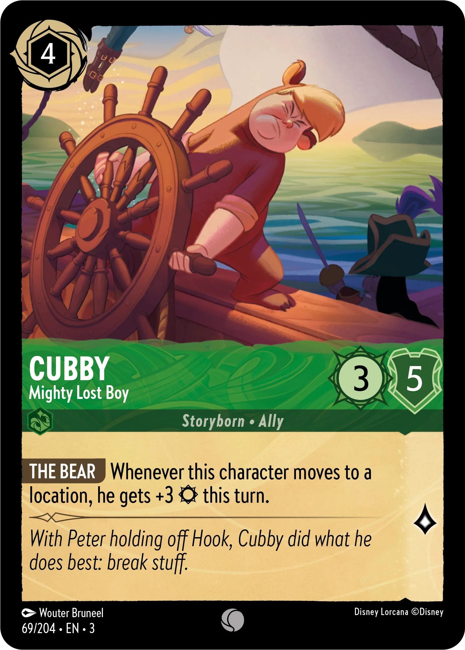 Cubby - Mighty Lost Boy (69/204) [Into the Inklands] | Deep Dive Games St. Marys
