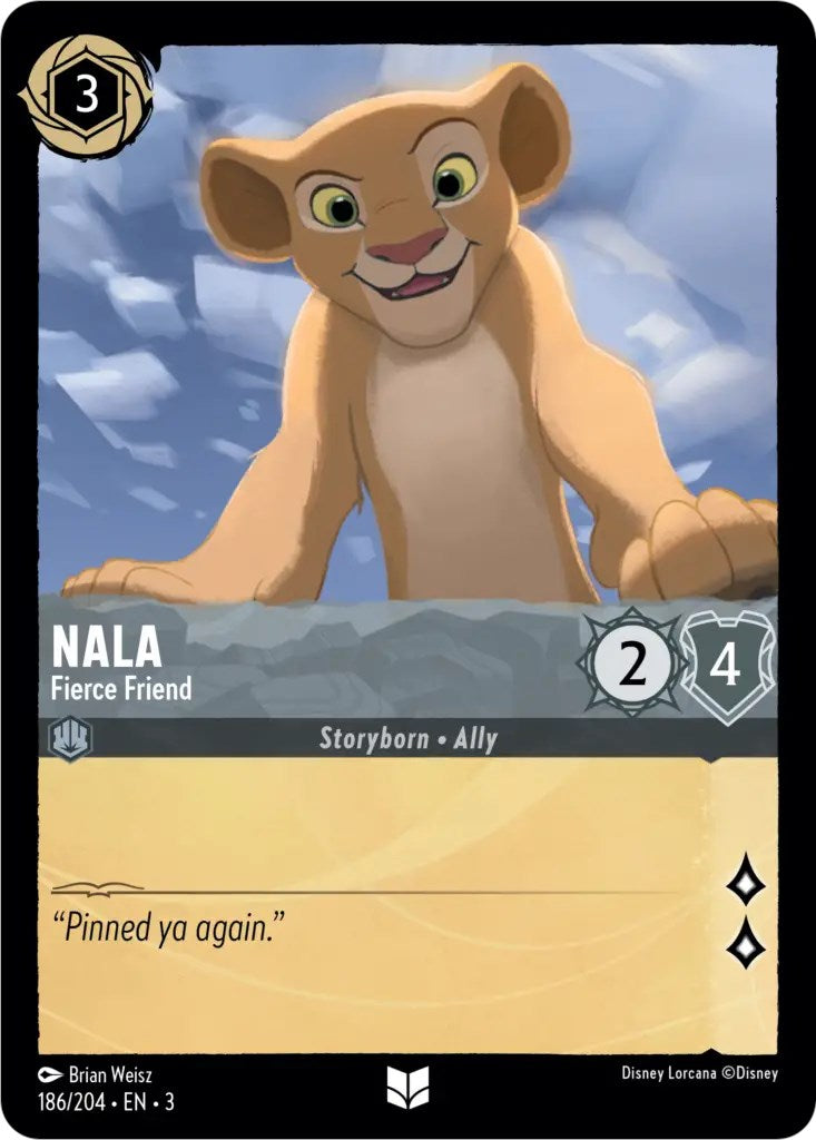 Nala - Fierce Friend (186/204) [Into the Inklands] | Deep Dive Games St. Marys