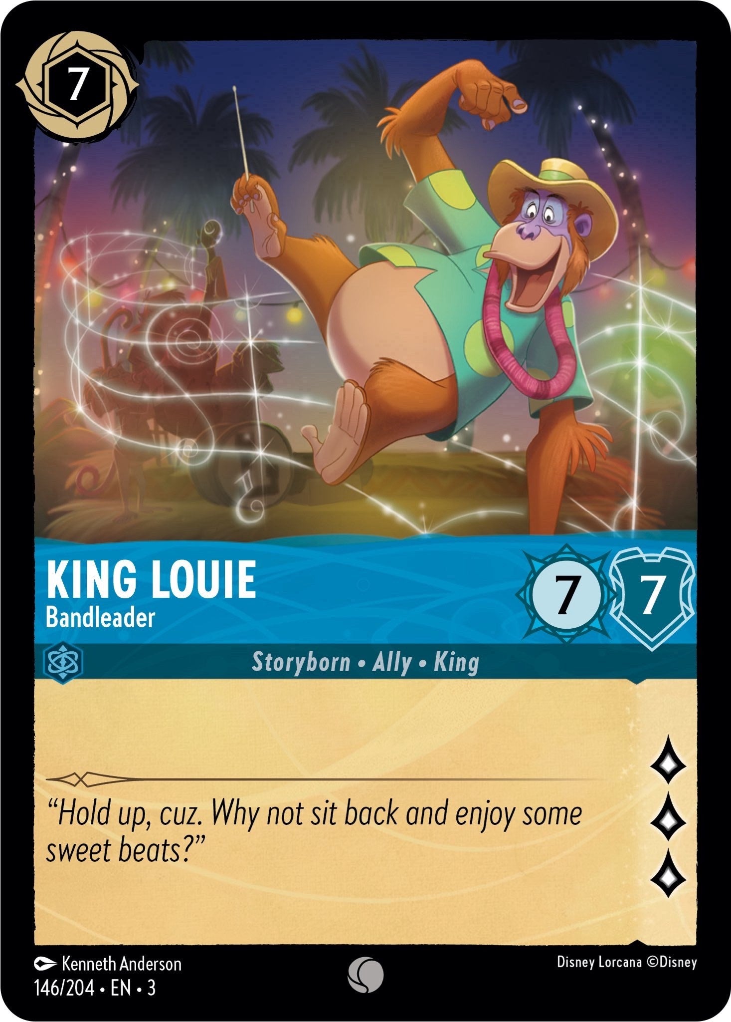King Louie - Bandleader (146/204) [Into the Inklands] | Deep Dive Games St. Marys