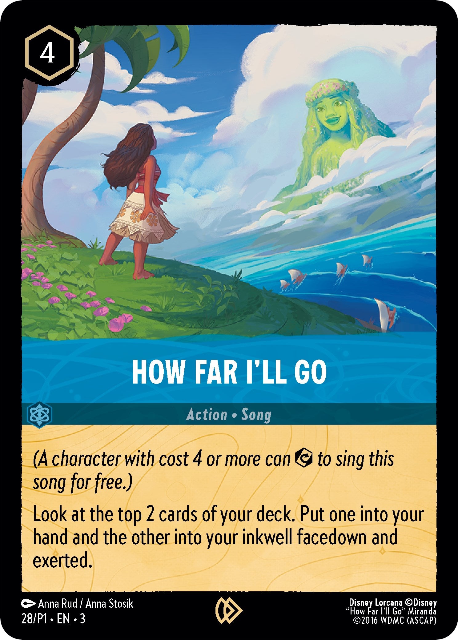 How Far I'll Go (28) [Promo Cards] | Deep Dive Games St. Marys