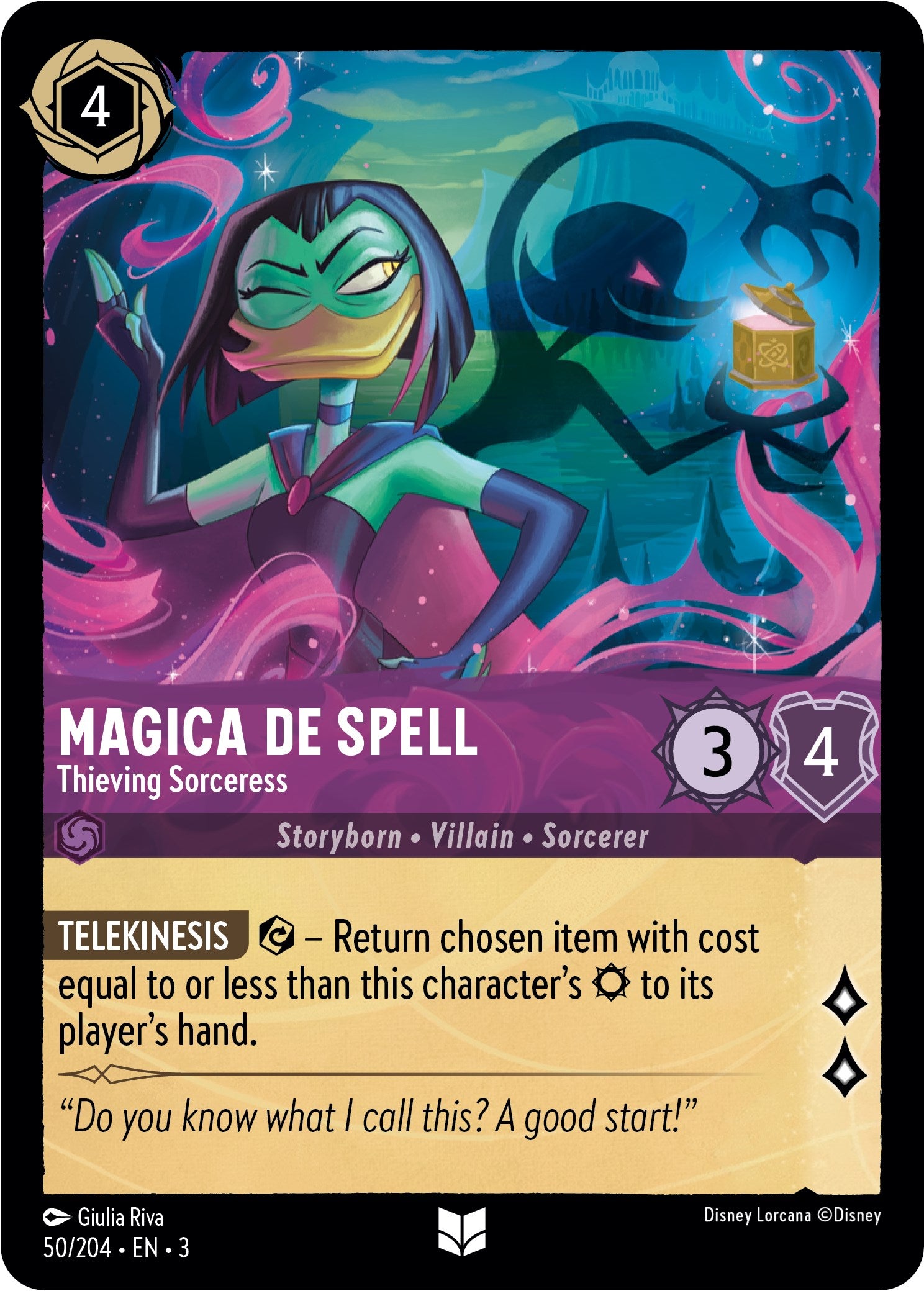 Magica De Spell - Thieving Sorceress (50/204) [Into the Inklands] | Deep Dive Games St. Marys