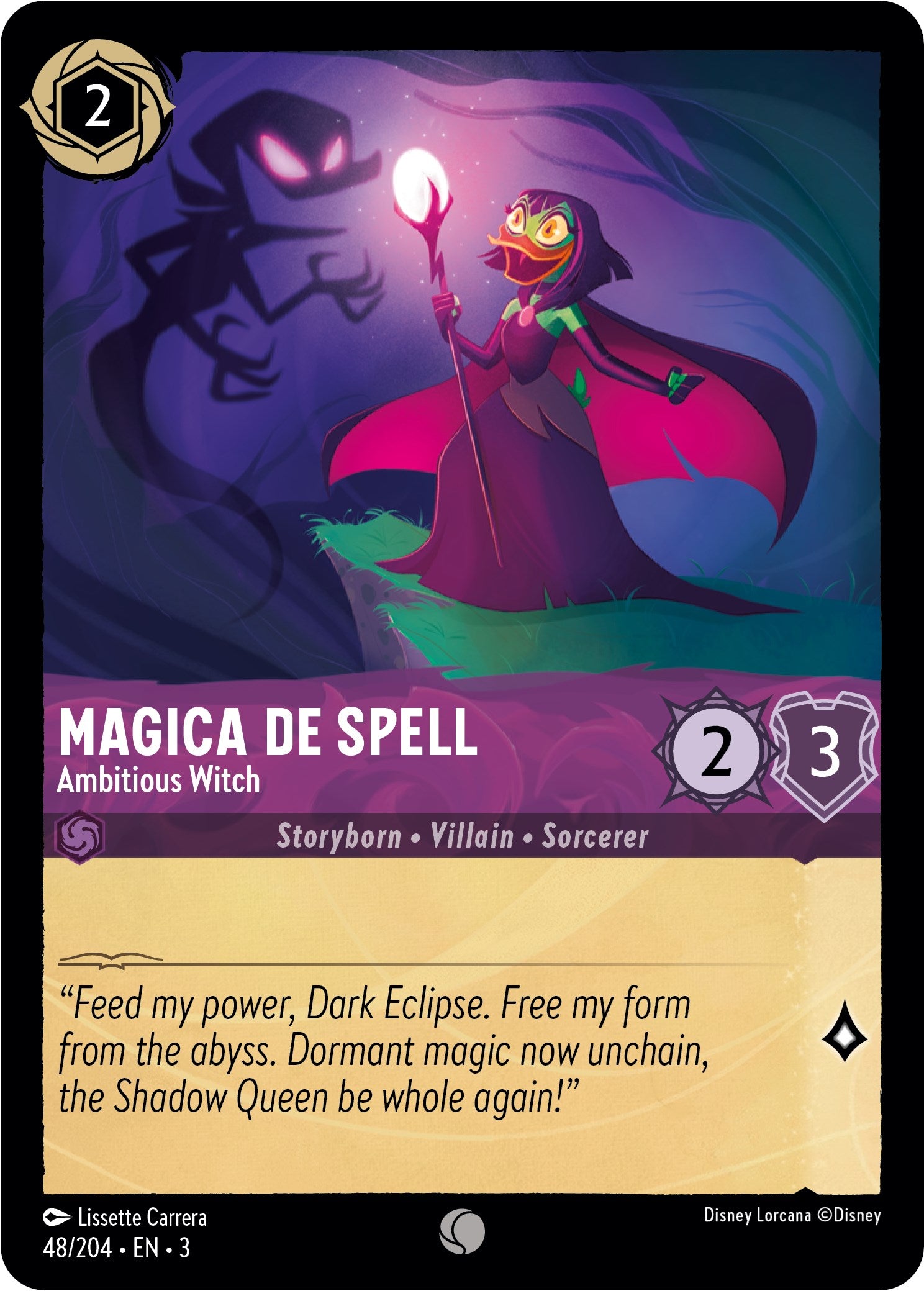 Magica De Spell - Ambitious Witch (48/204) [Into the Inklands] | Deep Dive Games St. Marys