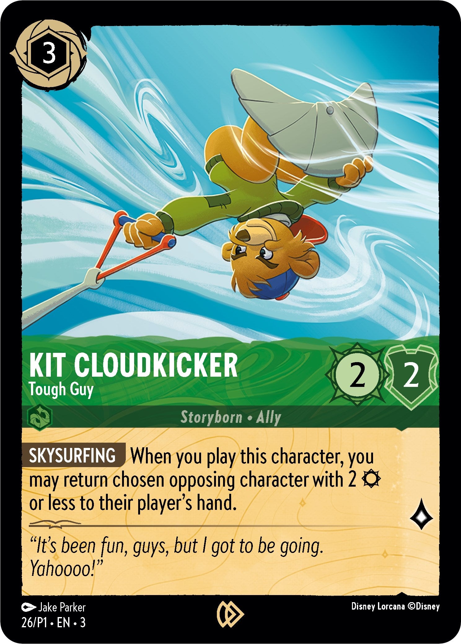 Kit Cloudkicker - Tough Guy (26) [Promo Cards] | Deep Dive Games St. Marys