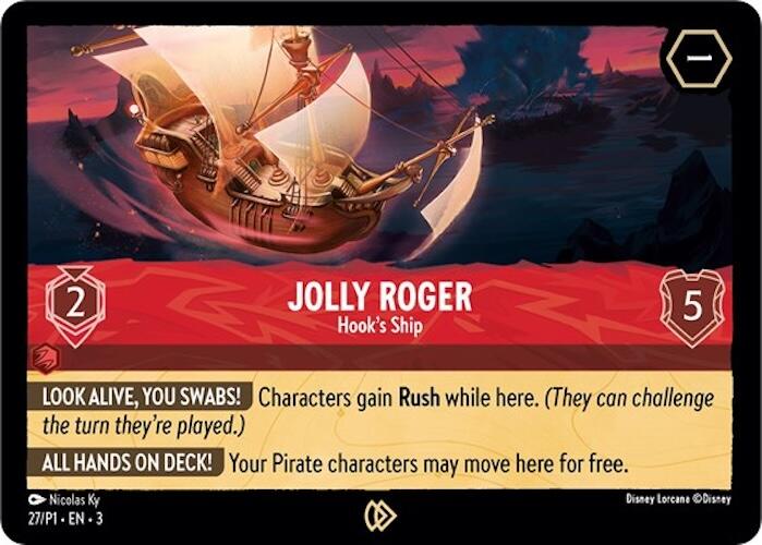 Jolly Roger - Hook's Ship (27) [Promo Cards] | Deep Dive Games St. Marys