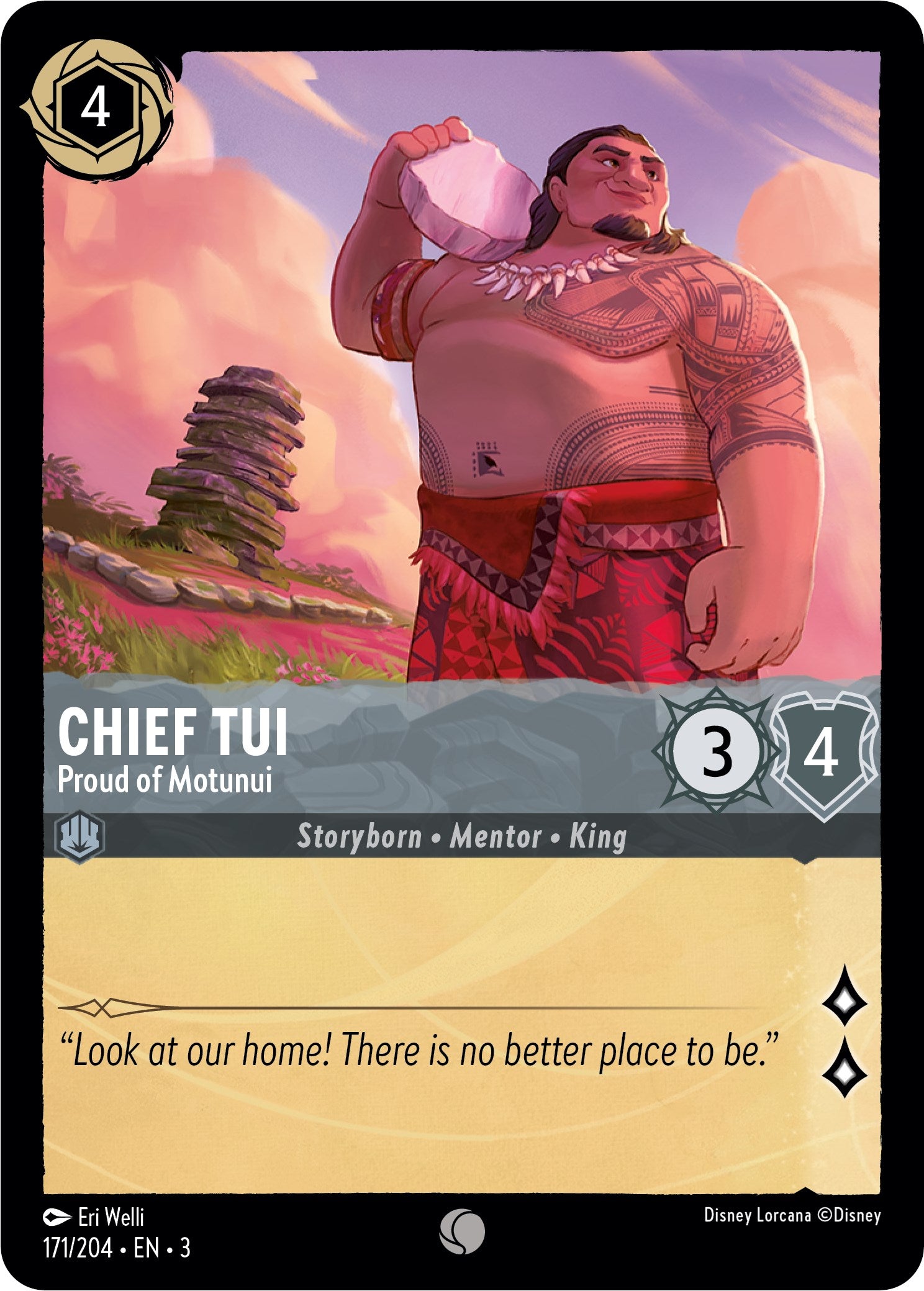 Chief Tui - Proud of Motunui (171/204) [Into the Inklands] | Deep Dive Games St. Marys