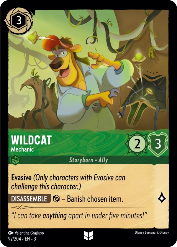 Wildcat - Mechanic (92/204) [Into the Inklands] | Deep Dive Games St. Marys