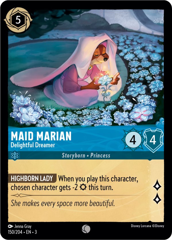 Maid Marian - Delightful Dreamer (150/204) [Into the Inklands] | Deep Dive Games St. Marys
