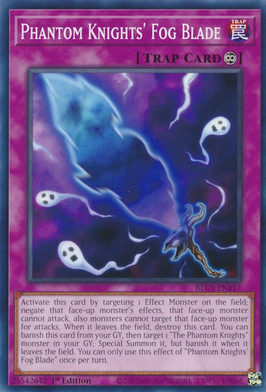 Phantom Knights' Fog Blade [BLC1-EN117] Common | Deep Dive Games St. Marys
