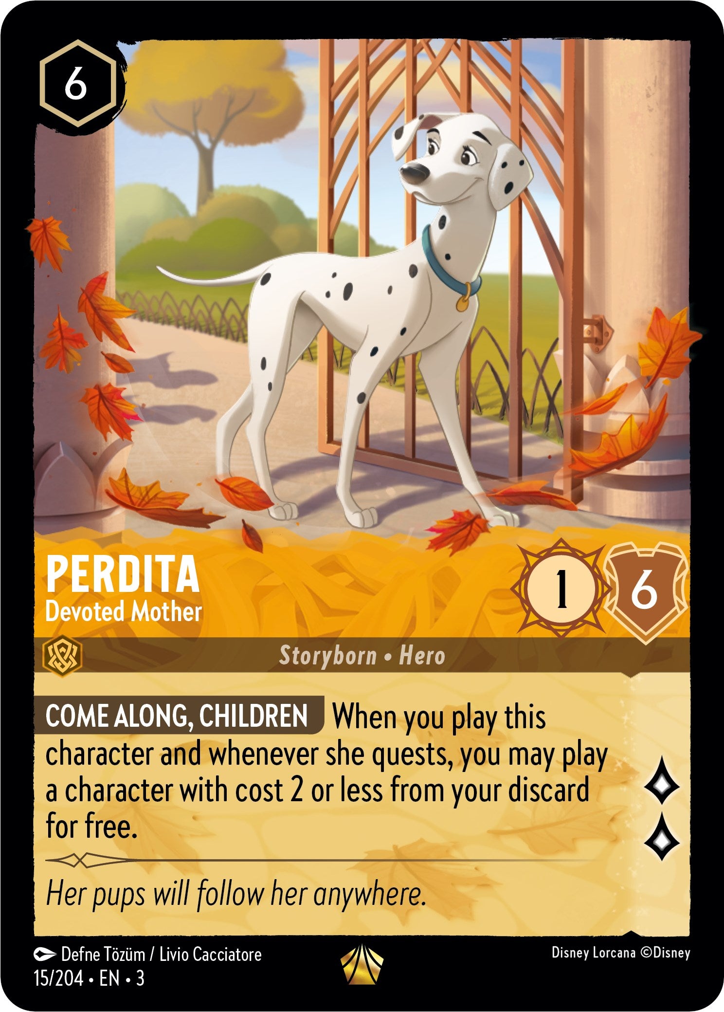 Perdita - Devoted Mother (15/204) [Into the Inklands] | Deep Dive Games St. Marys