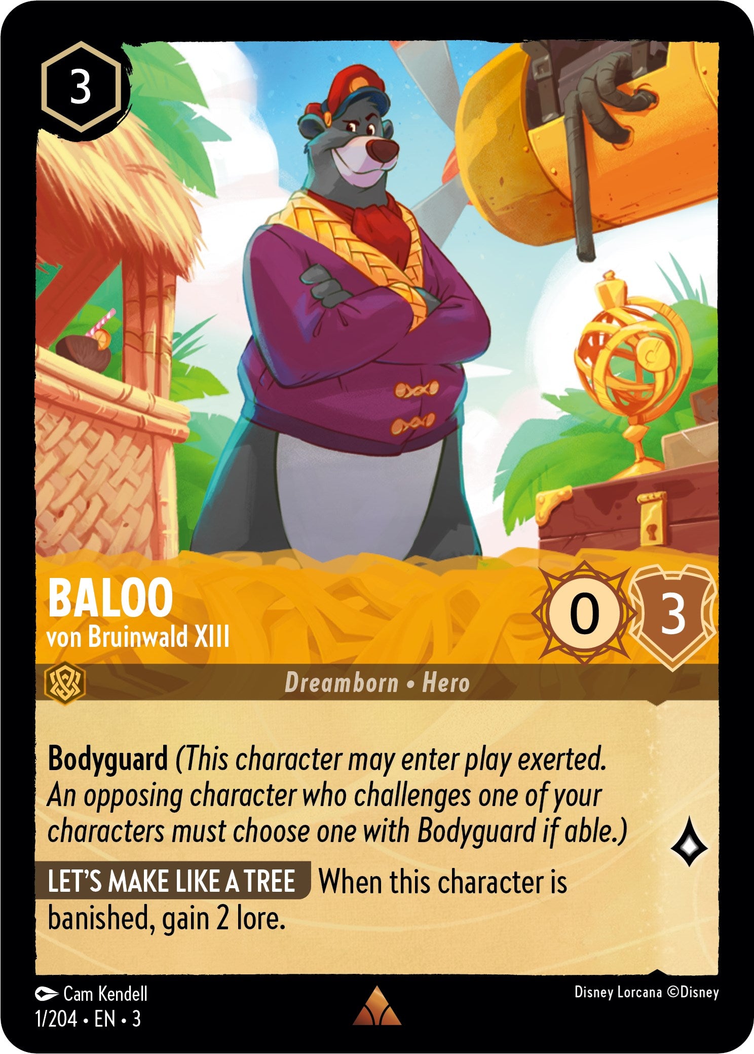 Baloo - von Bruinwald XIII (1/204) [Into the Inklands] | Deep Dive Games St. Marys