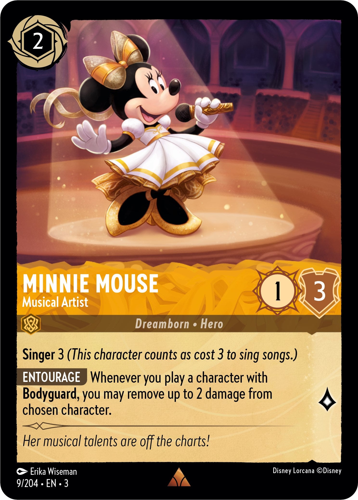 Minnie Mouse - Musical Artist (9/204) [Into the Inklands] | Deep Dive Games St. Marys
