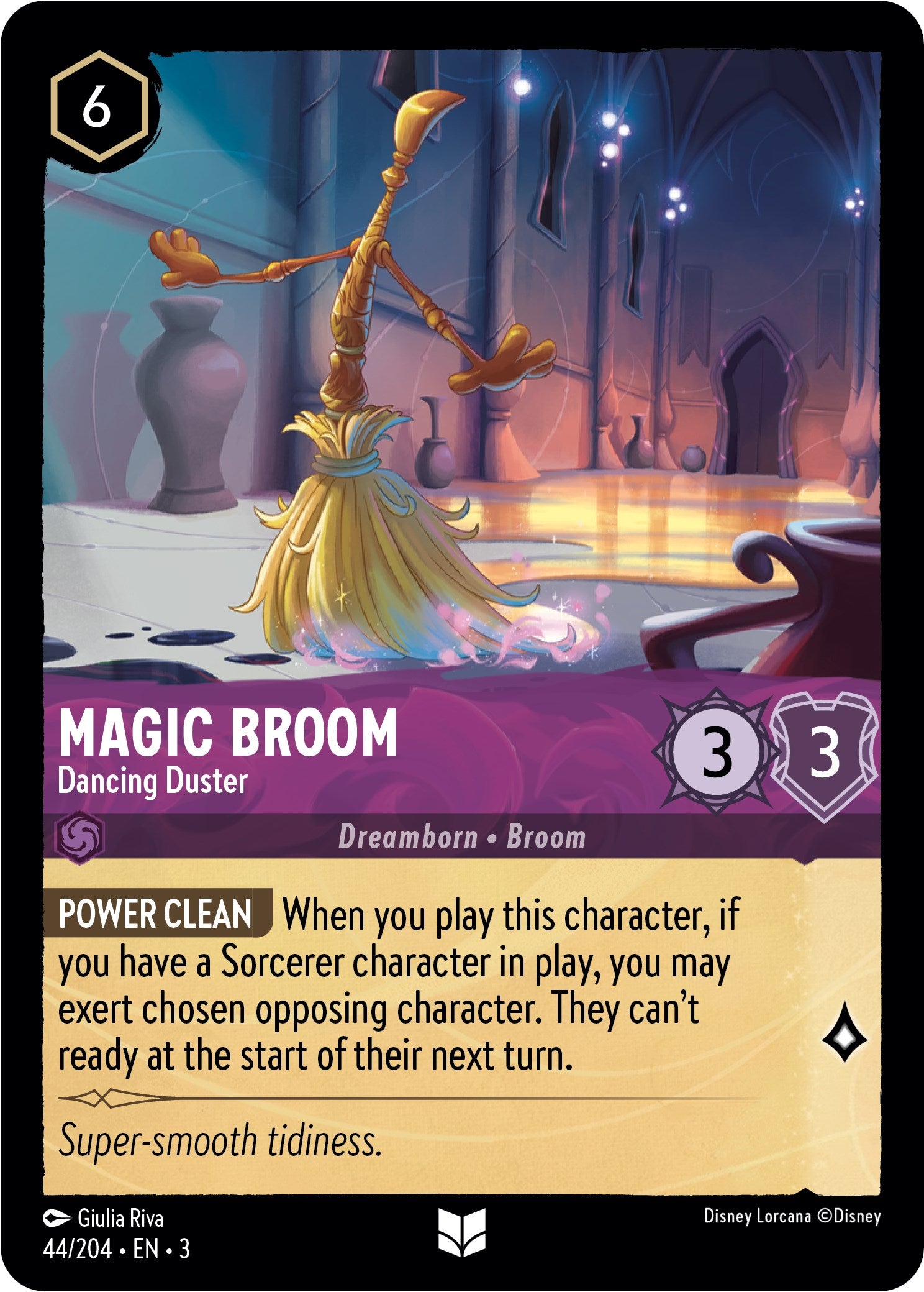 Magic Broom - Dancing Duster (44/204) [Into the Inklands] | Deep Dive Games St. Marys