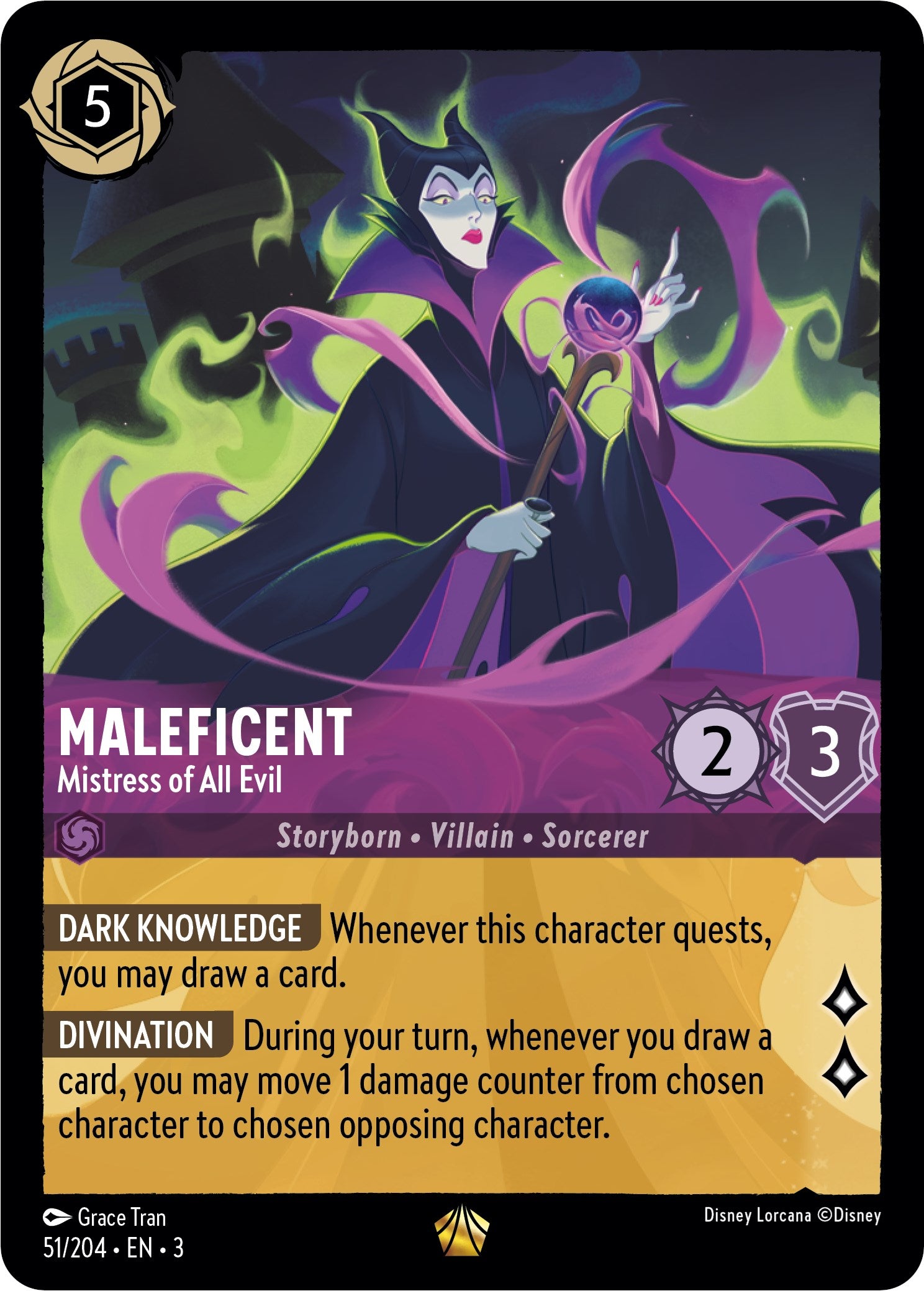 Maleficent - Mistress of All Evil (51/204) [Into the Inklands] | Deep Dive Games St. Marys