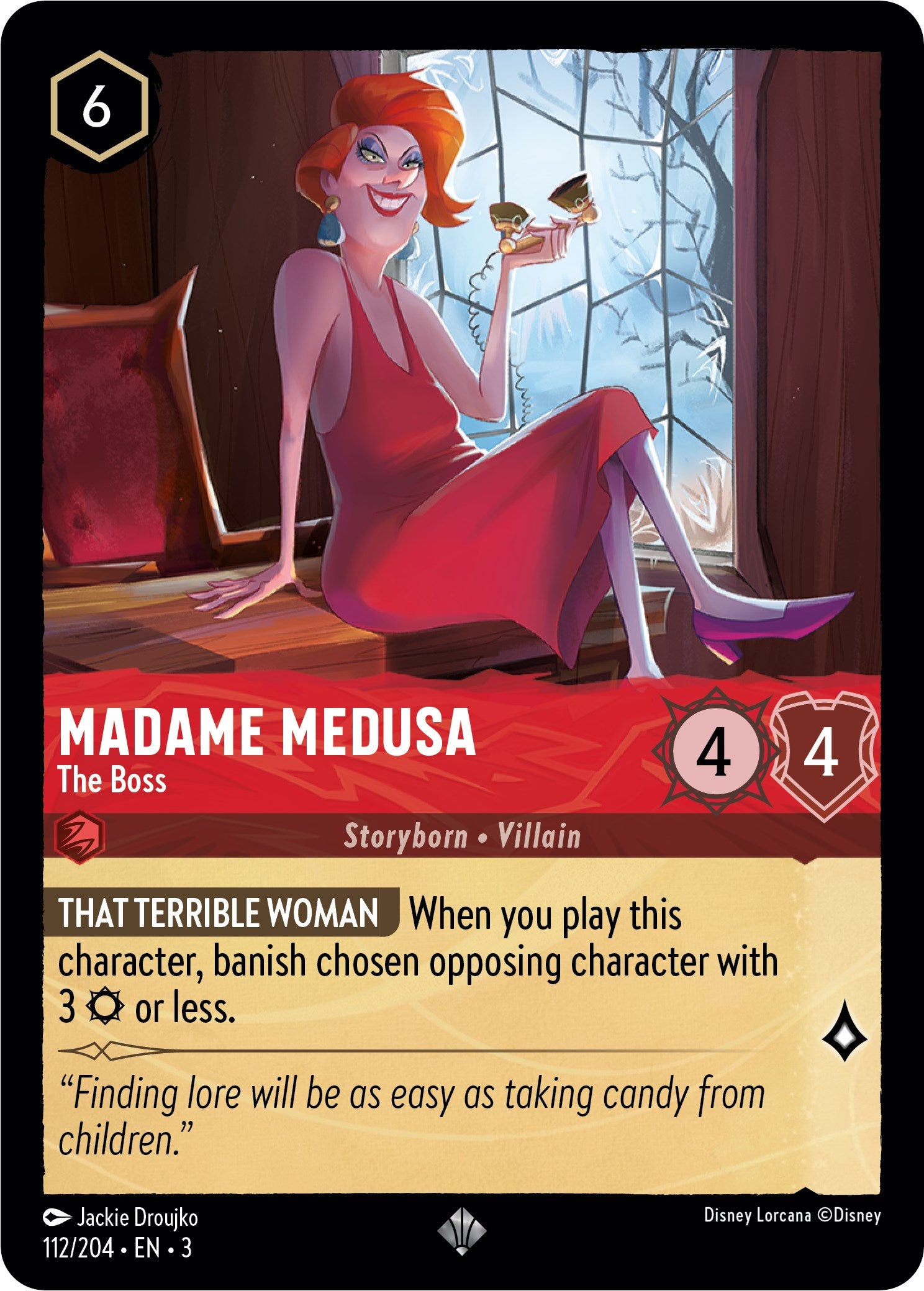 Madame Medusa - The Boss (112/204) [Into the Inklands] | Deep Dive Games St. Marys