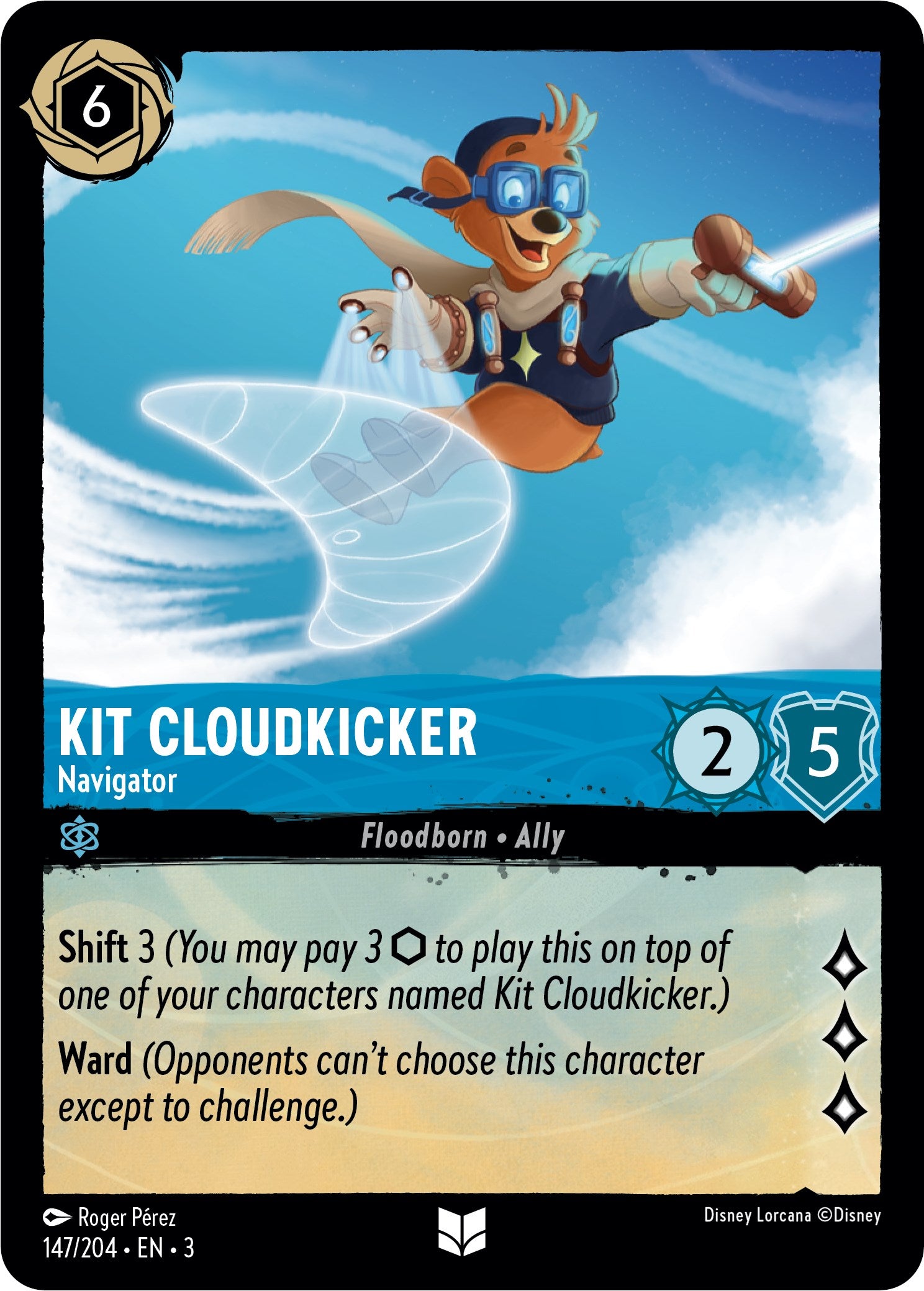 Kit Cloudkicker - Navigator (147//204) [Into the Inklands] | Deep Dive Games St. Marys