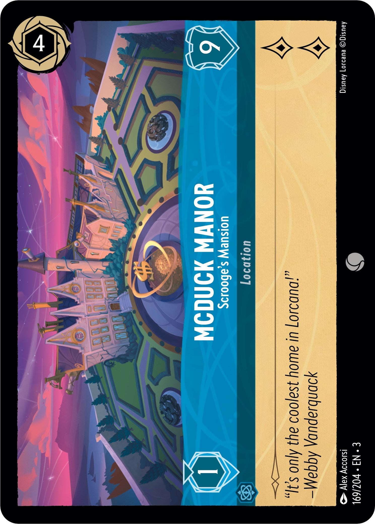 McDuck Manor - Scrooge's Mansion (169/204) [Into the Inklands] | Deep Dive Games St. Marys