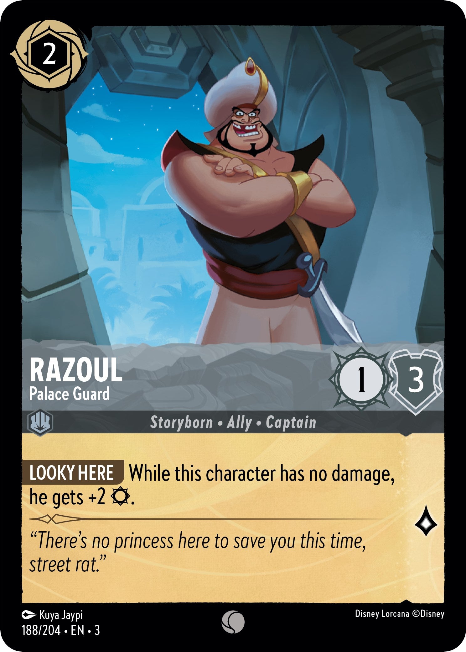Razoul - Palace Guard (188/204) [Into the Inklands] | Deep Dive Games St. Marys