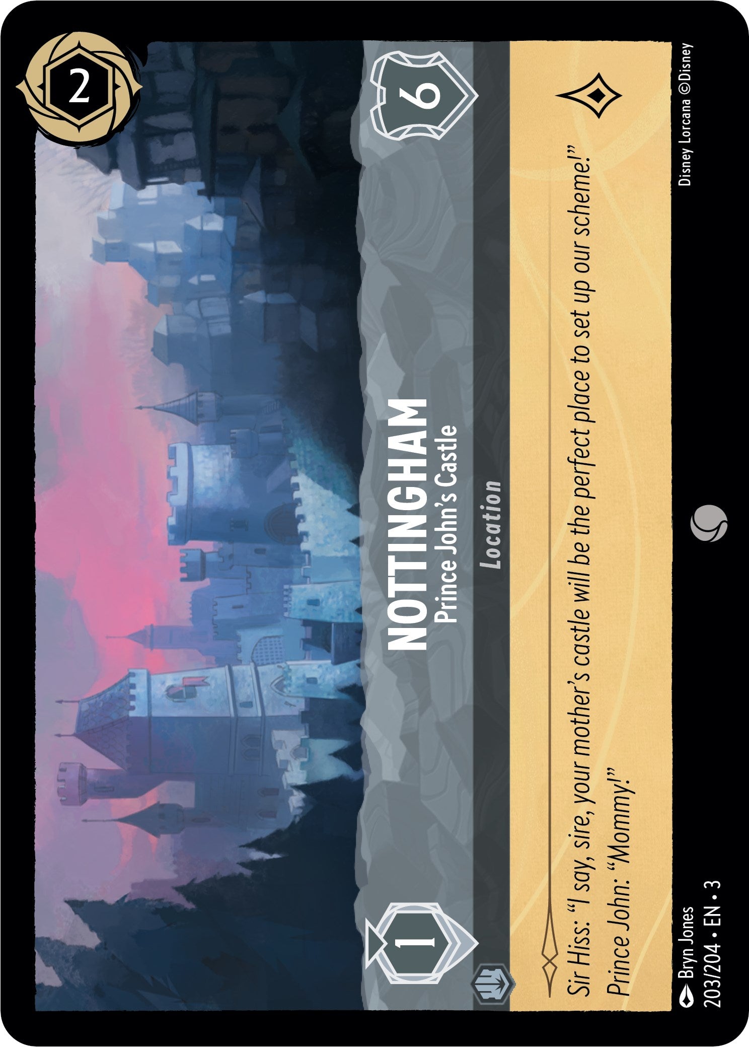 Nottingham - Prince John's Castle (203/204) [Into the Inklands] | Deep Dive Games St. Marys