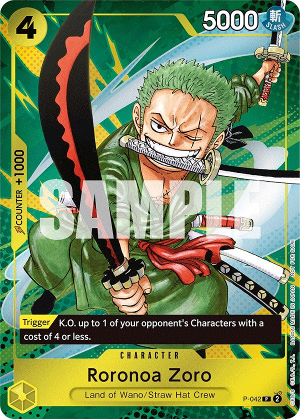 Roronoa Zoro (Event Pack Vol. 3) [One Piece Promotion Cards] | Deep Dive Games St. Marys