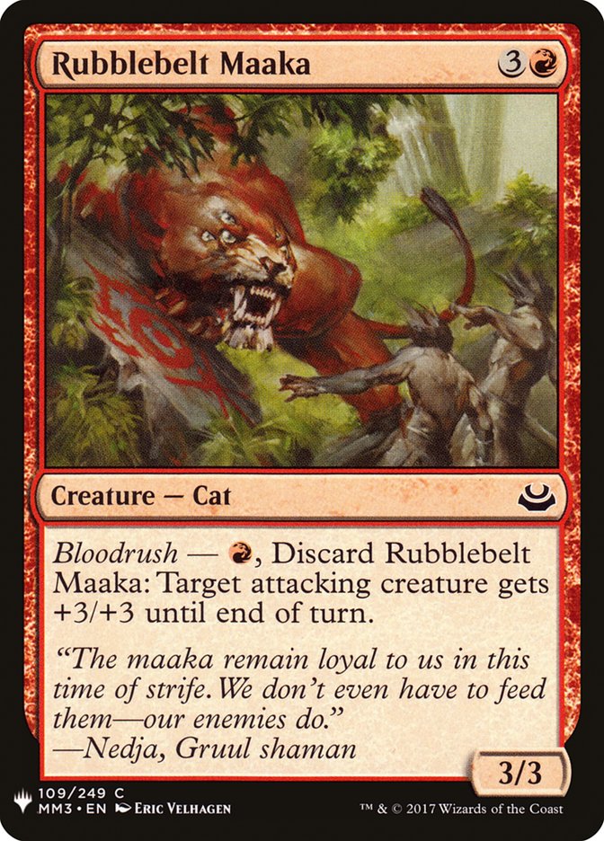 Rubblebelt Maaka [Mystery Booster] | Deep Dive Games St. Marys