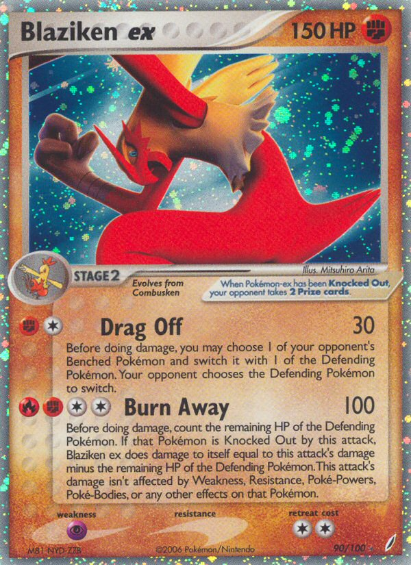 Blaziken ex (90/100) [EX: Crystal Guardians] | Deep Dive Games St. Marys