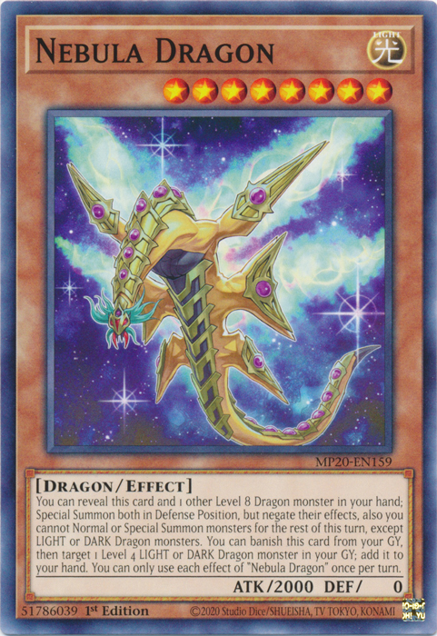 Nebula Dragon [MP20-EN159] Common | Deep Dive Games St. Marys