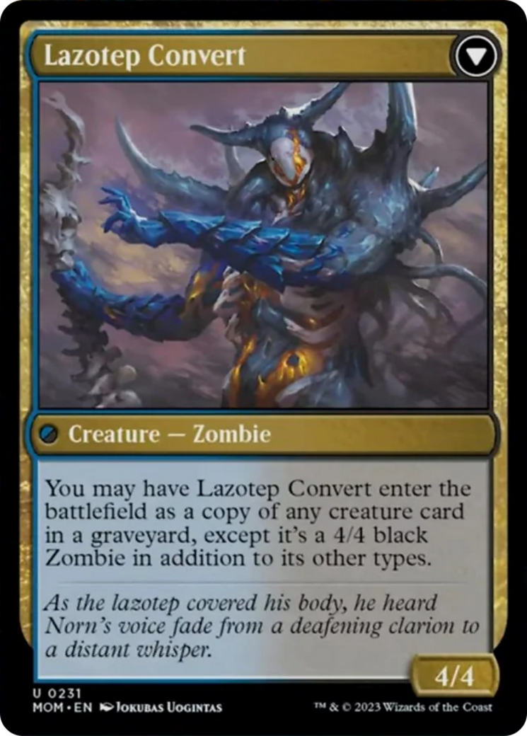 Invasion of Amonkhet // Lazotep Convert [March of the Machine] | Deep Dive Games St. Marys