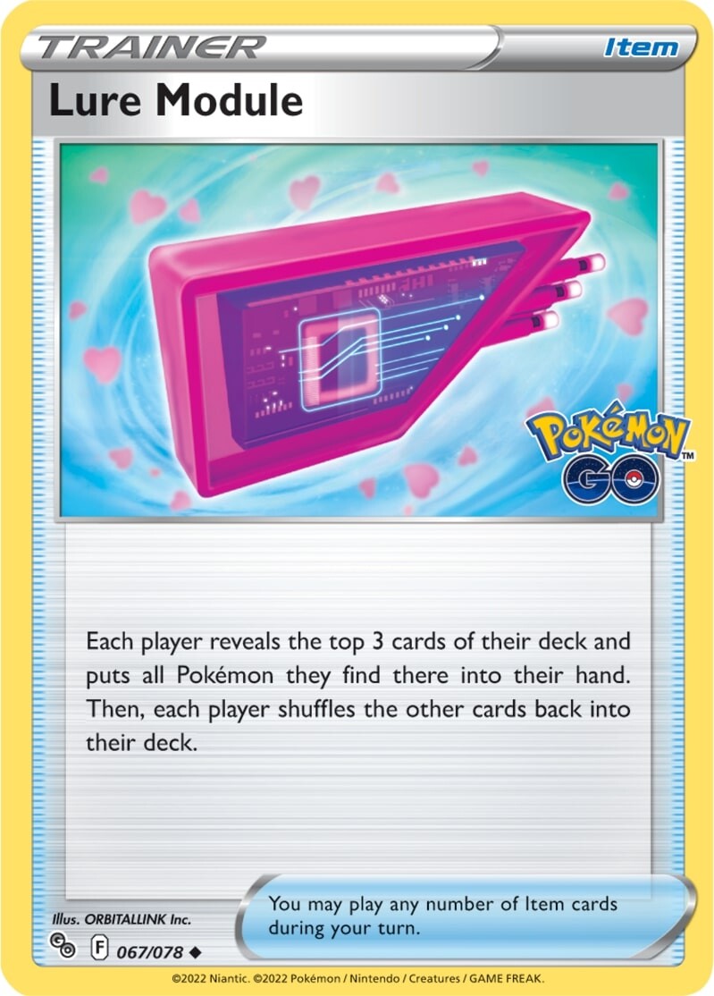 Lure Module (067/078) [Pokémon GO] | Deep Dive Games St. Marys