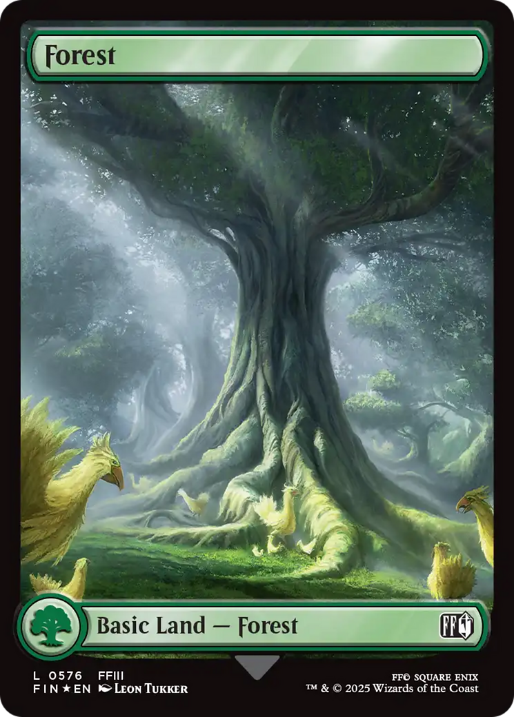 Forest (0576) (Surge Foil) [FINAL FANTASY] | Deep Dive Games St. Marys