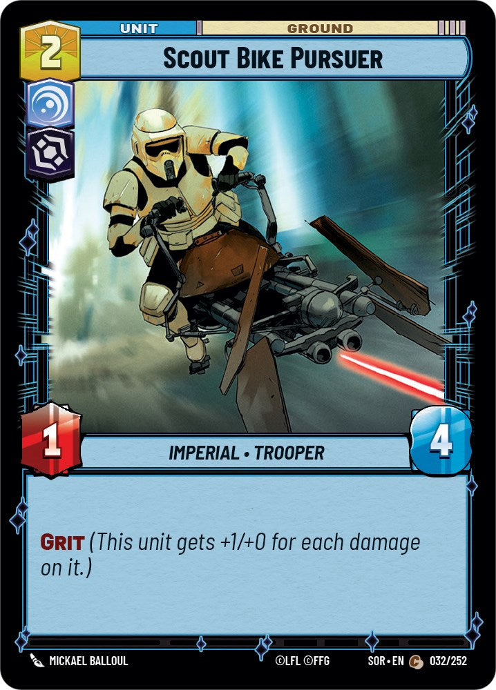 Scout Bike Pursuer (032/252) [Spark of Rebellion] | Deep Dive Games St. Marys