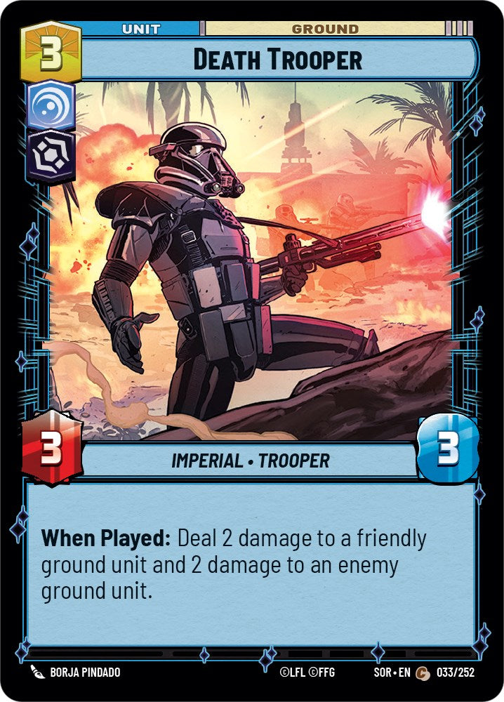 Death Trooper (033/252) [Spark of Rebellion] | Deep Dive Games St. Marys