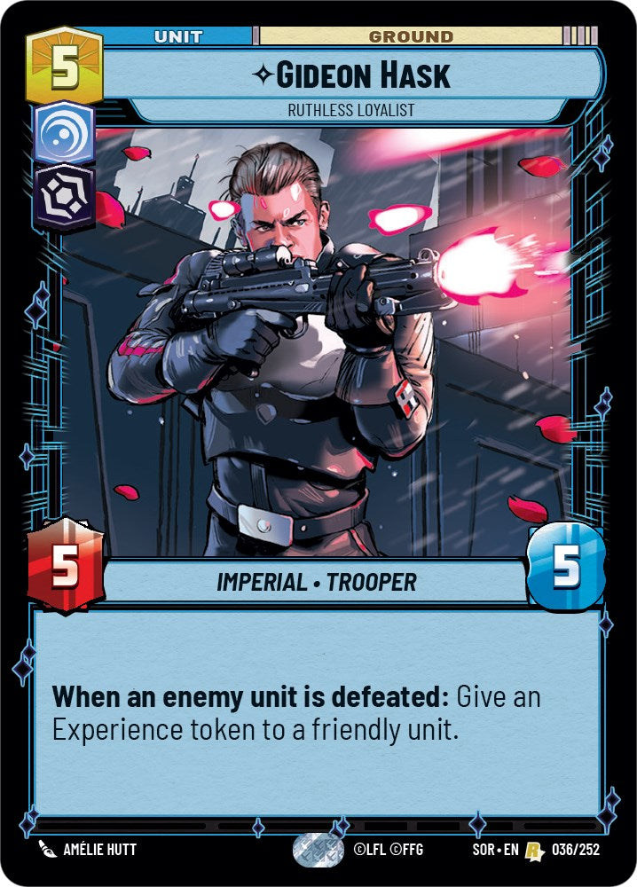 Gideon Hask - Ruthless Loyalist (036/252) [Spark of Rebellion] | Deep Dive Games St. Marys