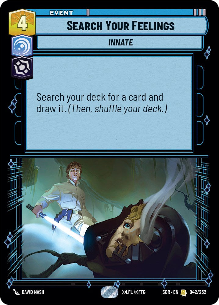 Search Your Feelings (042/252) [Spark of Rebellion] | Deep Dive Games St. Marys