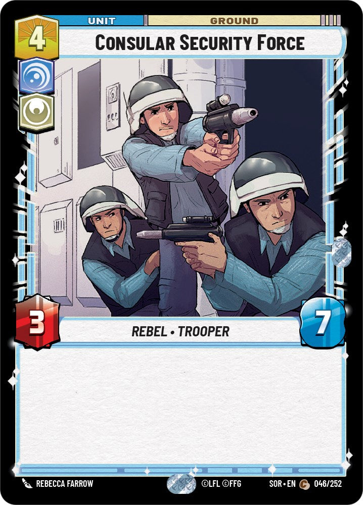 Consular Security Force (046/252) [Spark of Rebellion] | Deep Dive Games St. Marys