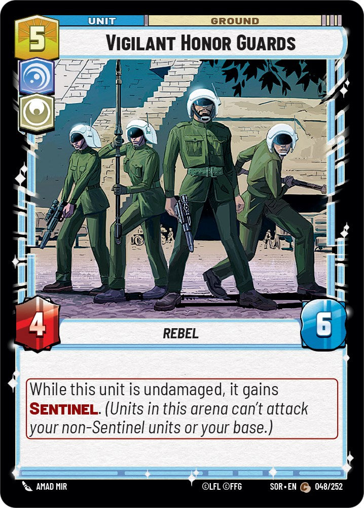 Vigilant Honor Guards (048/252) [Spark of Rebellion] | Deep Dive Games St. Marys