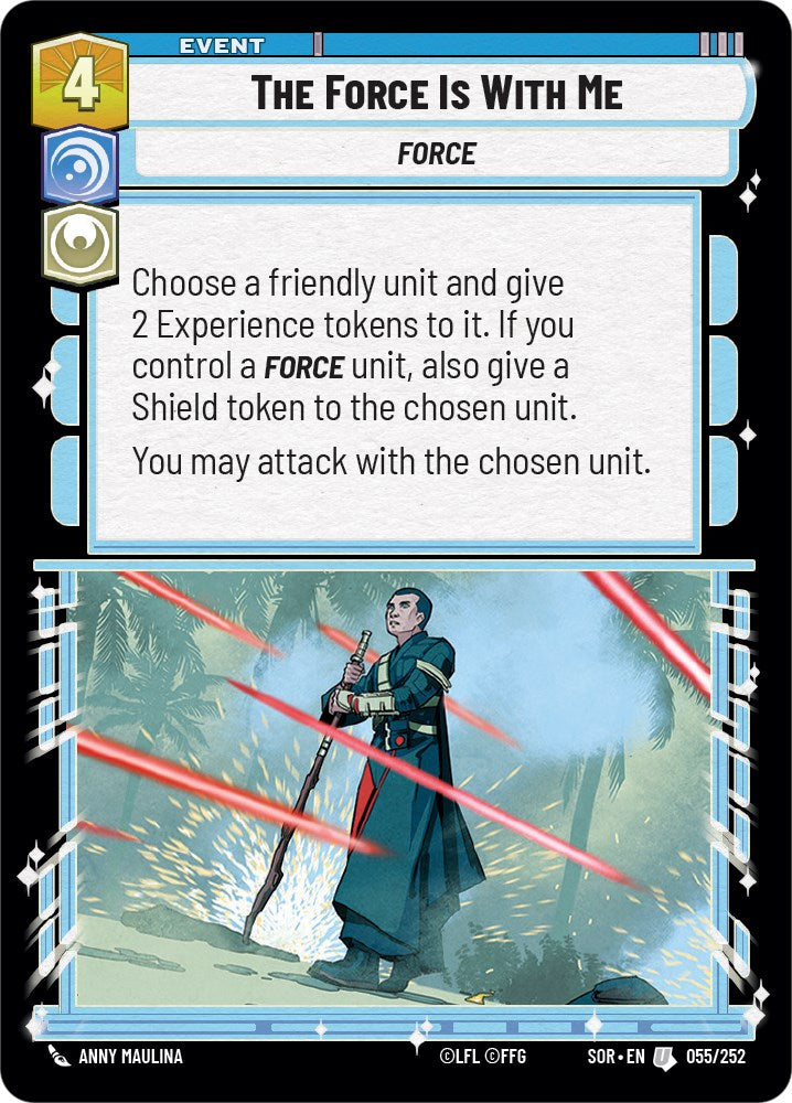 The Force is With Me (055/252) [Spark of Rebellion] | Deep Dive Games St. Marys