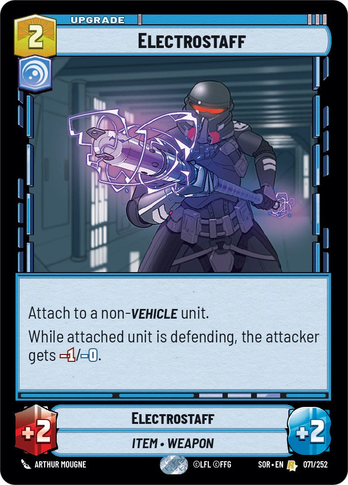 Electrostaff (071/252) [Spark of Rebellion] | Deep Dive Games St. Marys