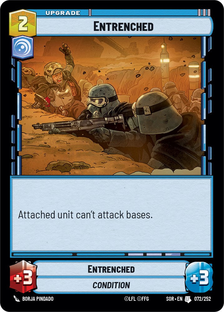 Entrenched (072/252) [Spark of Rebellion] | Deep Dive Games St. Marys