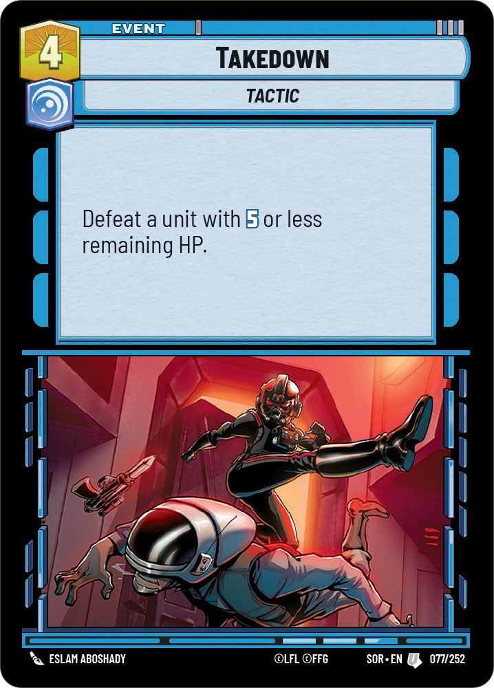 Takedown (077/252) [Spark of Rebellion] | Deep Dive Games St. Marys