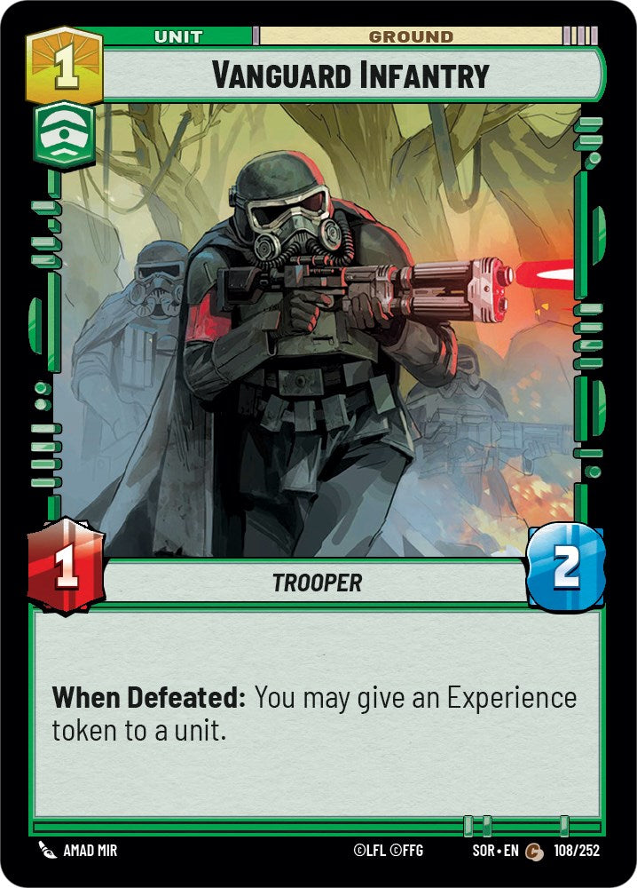 Vanguard Infantry (108/252) [Spark of Rebellion] | Deep Dive Games St. Marys