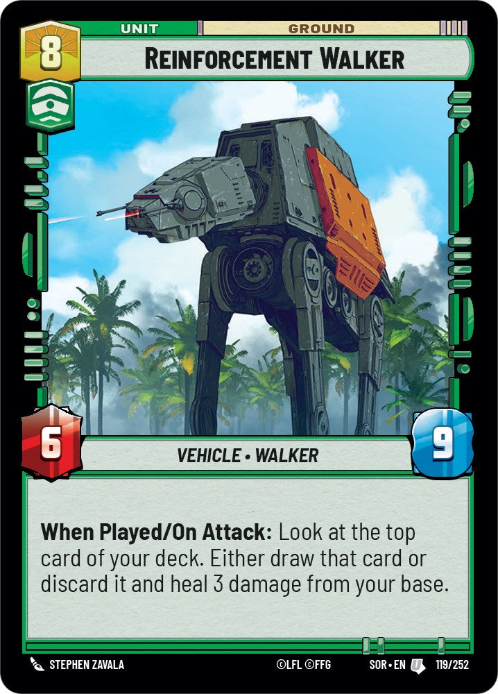 Reinforcement Walker (119/252) [Spark of Rebellion] | Deep Dive Games St. Marys