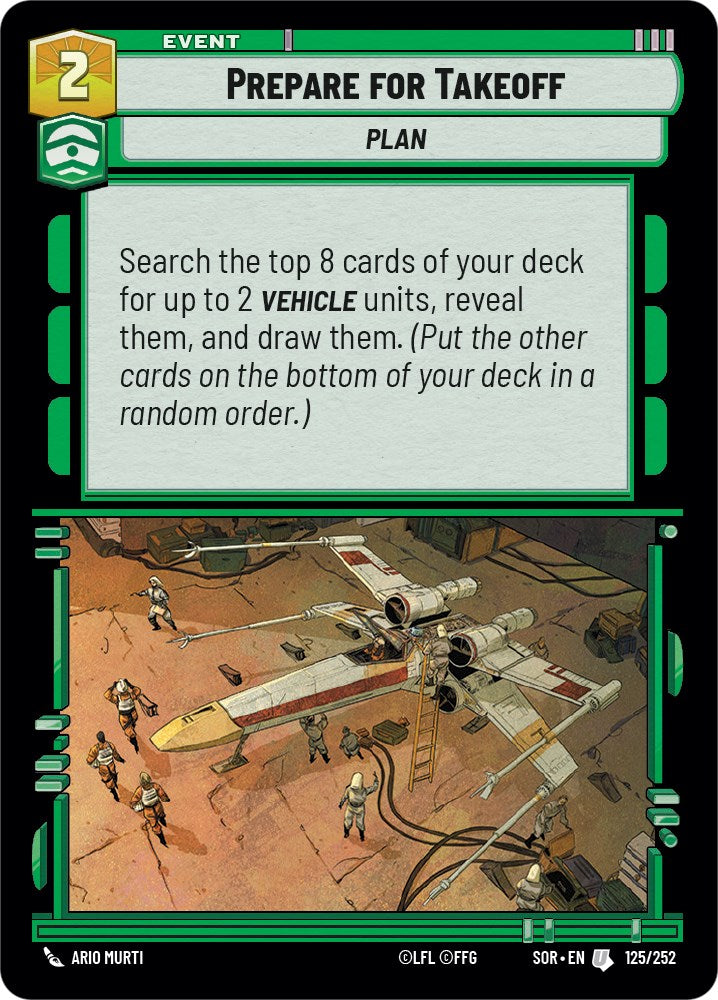 Prepare for Takeoff (125/252) [Spark of Rebellion] | Deep Dive Games St. Marys