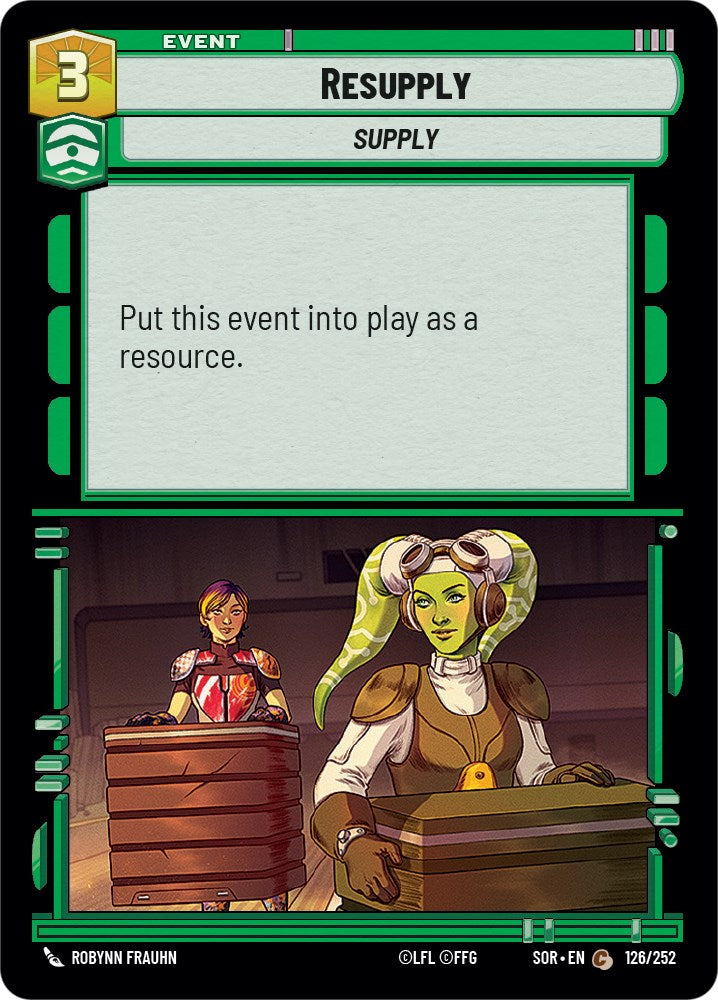 Resupply (126/252) [Spark of Rebellion] | Deep Dive Games St. Marys