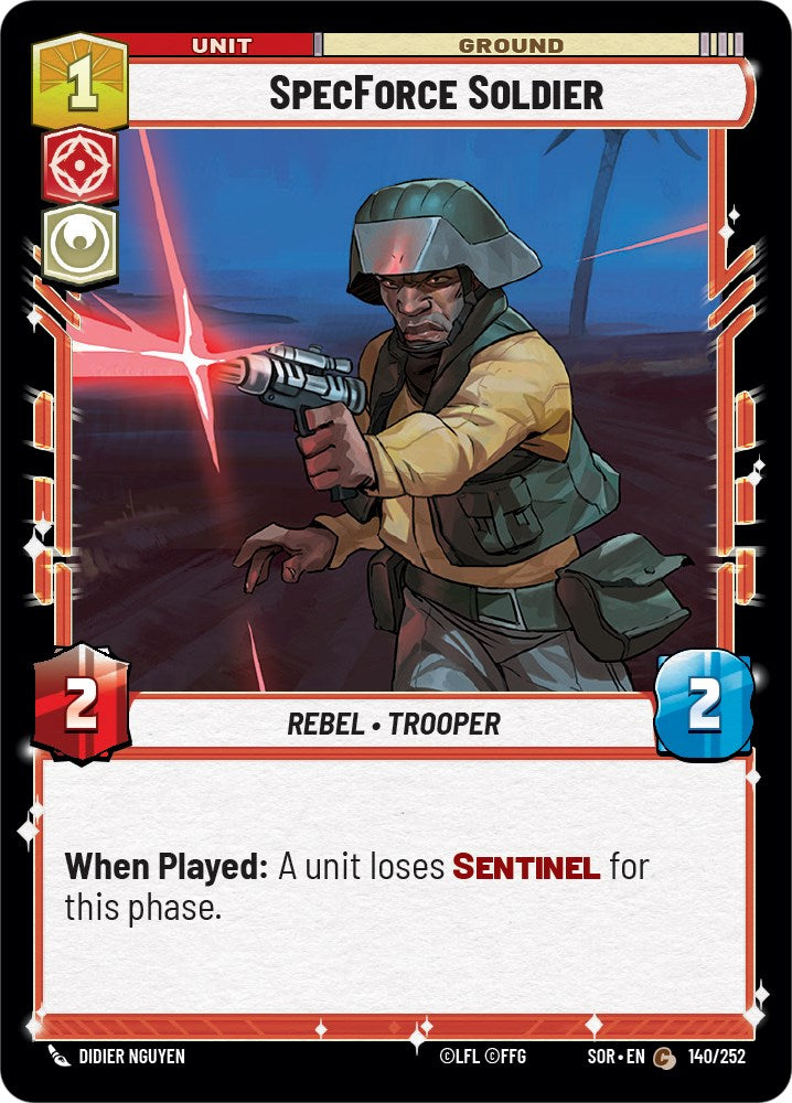 SpecForce Soldier (140/252) [Spark of Rebellion] | Deep Dive Games St. Marys