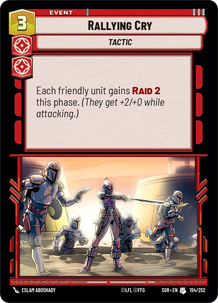 Rallying Cry (154/252) [Spark of Rebellion] | Deep Dive Games St. Marys