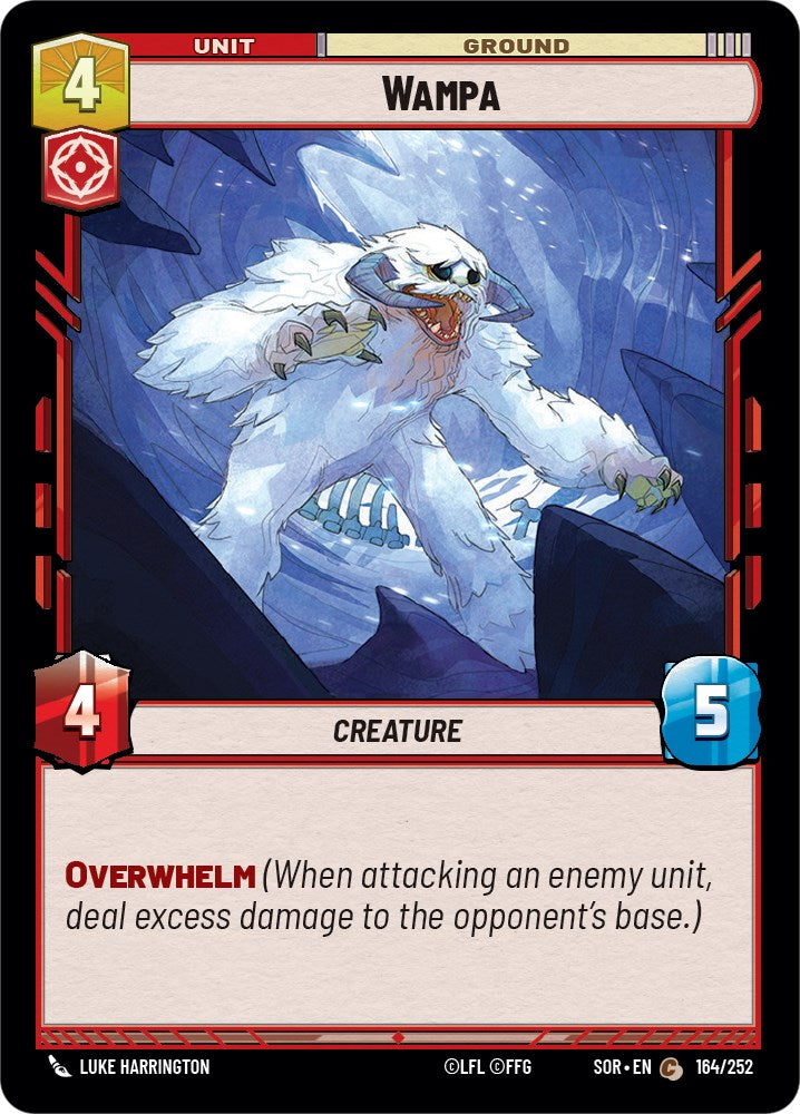 Wampa (164/252) [Spark of Rebellion] | Deep Dive Games St. Marys