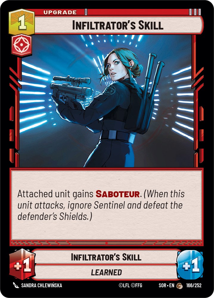 Infiltrator's Skill (166/252) [Spark of Rebellion] | Deep Dive Games St. Marys